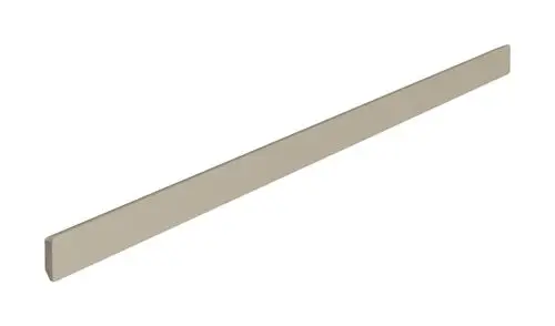 Wandstange in neutralem Farbton, flach und länglich, präsentiert von Hansgrohe, geeignet für verschiedene dekorative Anwendungen.